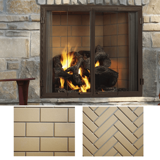 Majestic Castlewood 42" Outdoor Wood-Burning Fireplace