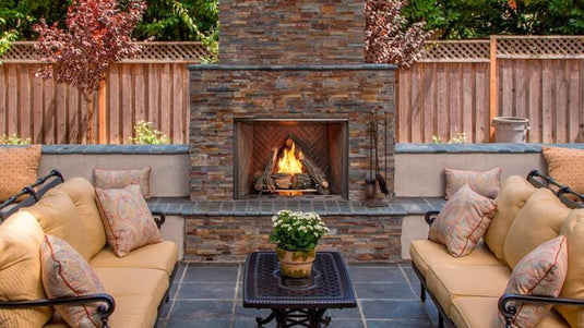 Majestic 36" Courtyard Single-Sided Outdoor Gas Fireplace