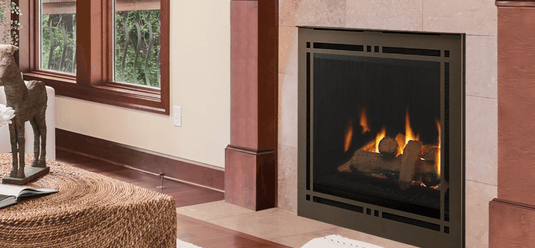 Majestic Meridian Platinum Top/Rear Direct Vent Unit With Intellifire Touch Ignition