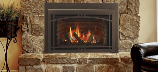 Majestic 25" Ruby Small Direct Vent Gas Insert with Intellifire Touch Ignition System