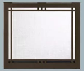 Majestic Firescreen Front 42ST - Pewter