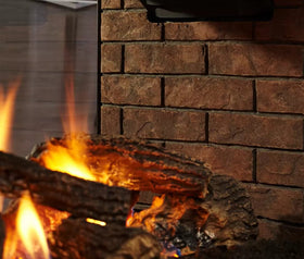 Majestic Weathered Traditional Brick Interior Liner for 36