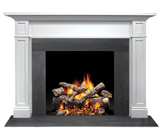 Majestic Acadia Flush Mantel, Primed MDF