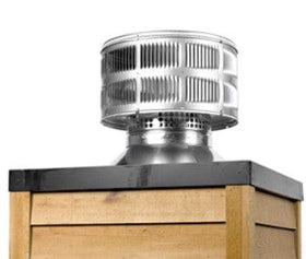 Majestic Round Telescoping Termination Cap with Storm Collar