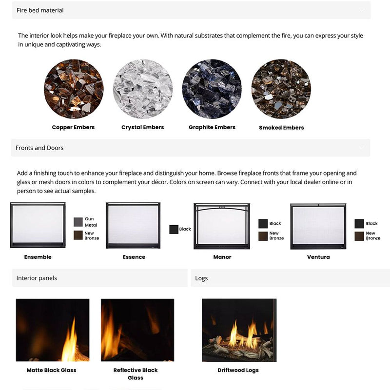 Load image into Gallery viewer, Majestic 36&quot; Meridian Direct Vent Natural Gas Fireplace
