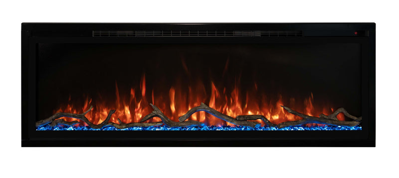 Load image into Gallery viewer, Modern Flames Spectrum Slimline 60&quot; Ultra-Slim Build-In Electric Fireplace - SPS-60B
