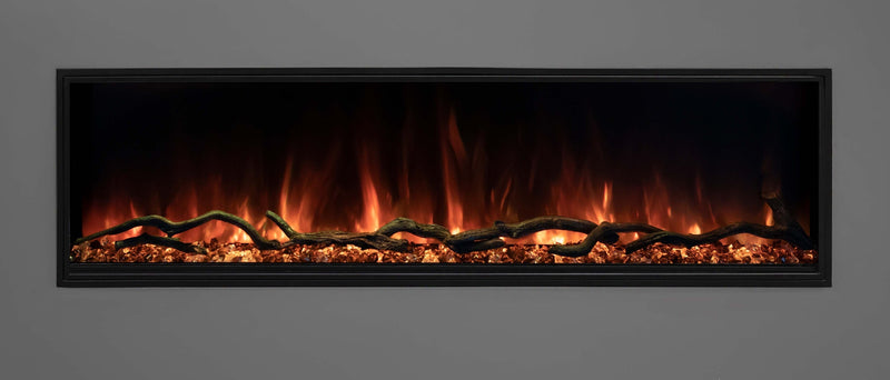 Load image into Gallery viewer, Modern Flames Landscape Pro Slim 56&quot; Single-Sided Built-In Electric Fireplace - LPS-5616
