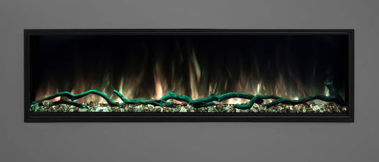 Modern Flames Landscape Pro Slim 44" Single-Sided Built-In Electric Fireplace - LPS-4416