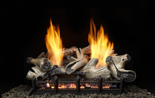 Monessen 24" 6 piece Beachcomber Burncrete Refractory Log Set For Natural Blaze VF 24" burner