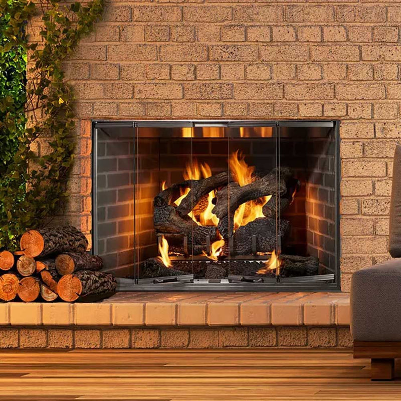 Load image into Gallery viewer, Majestic 42&quot; Cottagewood Outdoor Wood Fireplace
