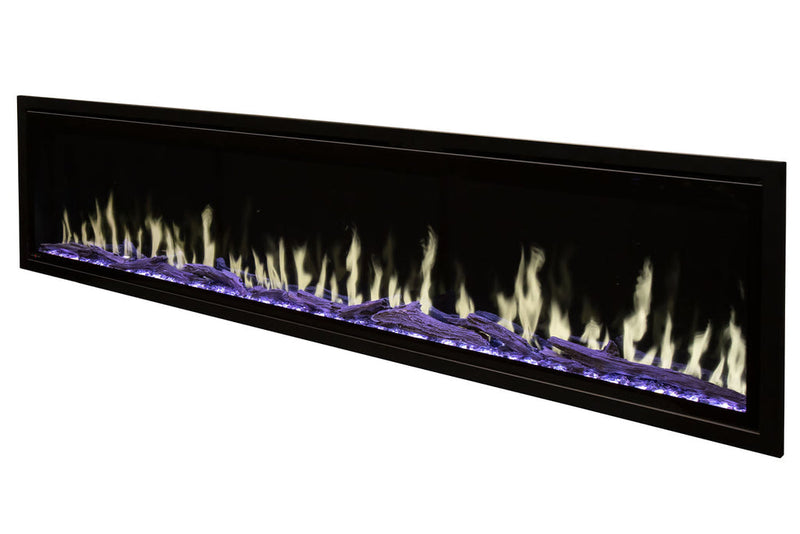 Load image into Gallery viewer, Modern Flames Orion Slim 100&quot; Single-Sided HELIOVISION Virtual Electric Fireplace - OR100-SLIM
