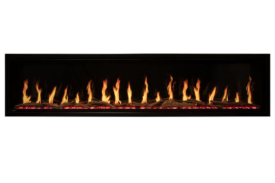 Modern Flames Orion Slim 100" Single-Sided HELIOVISION Virtual Electric Fireplace - OR100-SLIM