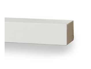 Majestic Non-Combustible 18" White Shelf Sample