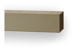 Majestic Non-Combustible Cove Gray 18" Shelf Sample