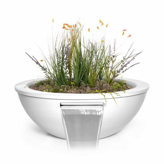 Sedona Powder Coated | Planter + Water Bowl