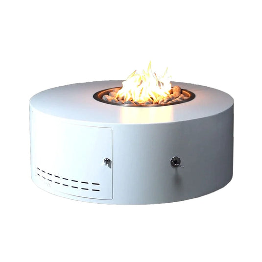 Round Isla - Stainless Steel | Fire Pits