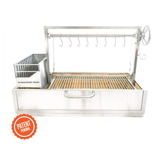 Tagwood BBQ Santa Maria Argentine Wood Fire & Charcoal Gaucho Grill Built in | BBQ05SS