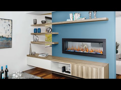 Load and play video in Gallery viewer, Napoleon CLEARion Elite 60 See-Through True Zone Heating Built-in Electric Fireplace - NEFBD60HE
