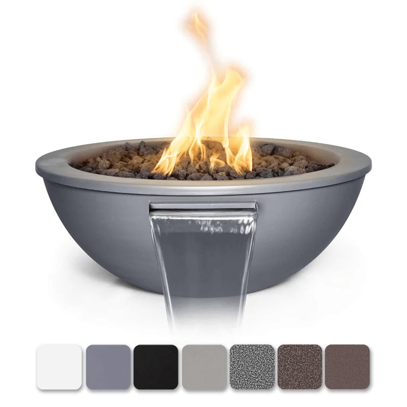 Load image into Gallery viewer, 27&quot; Round Sedona Powder Coated | Fire &amp; Water Bowl
