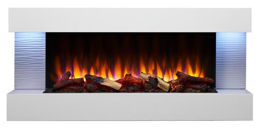 SimpliFire 36" Format Electric Wall Mount Fireplace