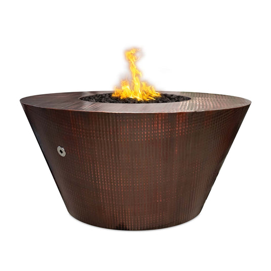 48" Round Martillo - Hammered Copper | Fire Pits