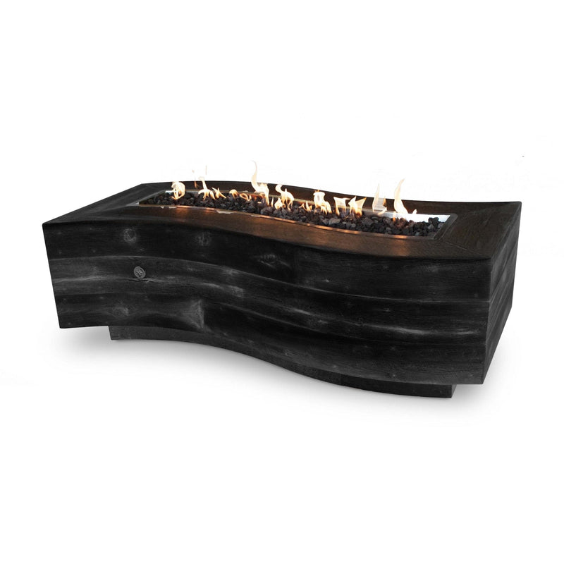 Load image into Gallery viewer, 60&quot; Rectangular Big Sur - Wood Grain GFRC Concrete | Fire Pits
