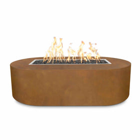 Rectangular Bispo - Hammered Copper | Fire Pits