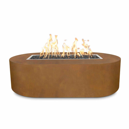 Rectangular Bispo - Hammered Copper | Fire Pits