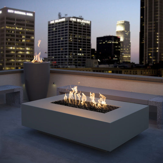 Rectangular Cabo - Stainless Steel | Fire Pits