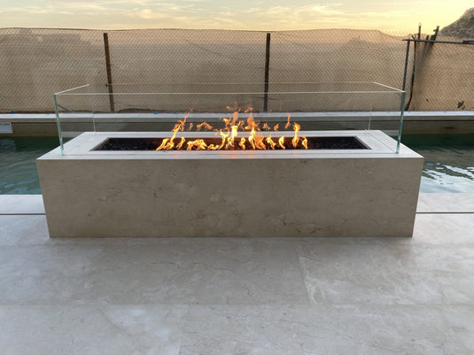 Rectangular Cabo - Corten Steel | Fire Pits