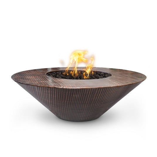 48" Round Cazo - Hammered Copper | Fire Pits