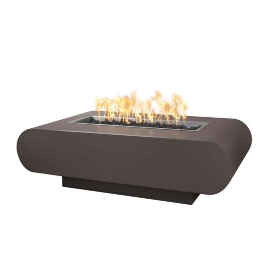 Rectangular La Jolla - Hammered Copper | Fire Pits