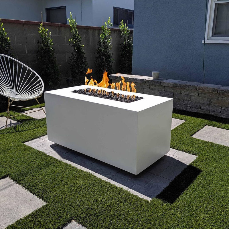 Load image into Gallery viewer, Rectangular Pismo Fire Pit - GFRC Black Concrete | Fire Pits
