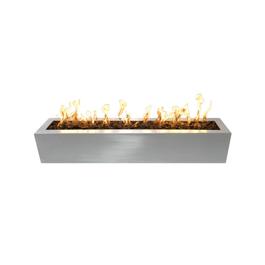 Rectangular Eaves - Stainless Steel | Fire Pits