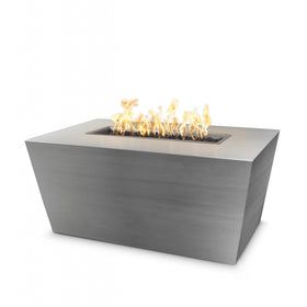 Rectangular Mesa - Stainless Steel | Fire Pits