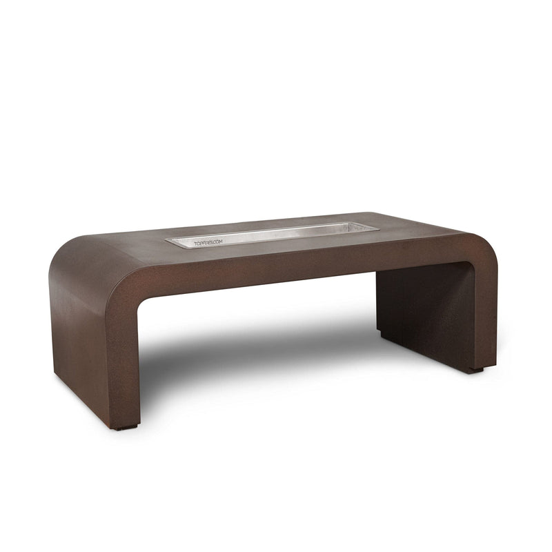 Load image into Gallery viewer, Rectangular Calabasas - Powder Coated Metal - Match Lit | Fire Table
