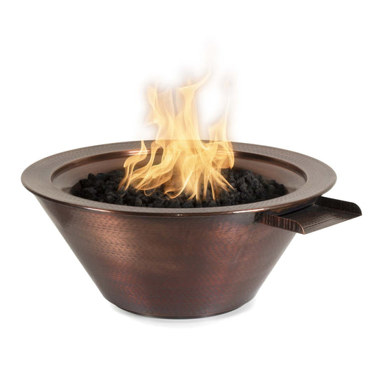 Round Cazo Hammered Copper | Fire & Water Bowl