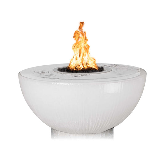 38" Round Sedona GFRC - 360° Spill | Fire & Water Bowl