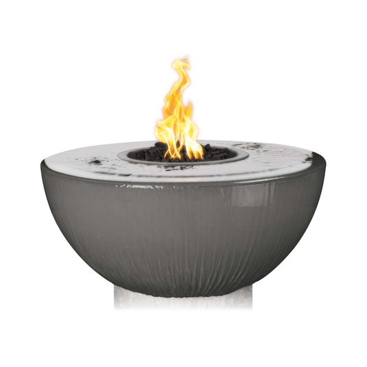 38" Round Sedona GFRC - 360° Spill | Fire & Water Bowl