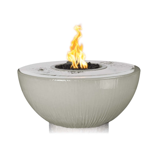 38" Round Sedona GFRC - 360° Spill | Fire & Water Bowl