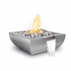 Square Avalon Stainless Steel | Fire & Water Bowl