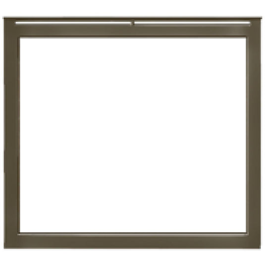 Majestic Ventura New Bronze Overlap Front for Meridian 36" Fireplaces