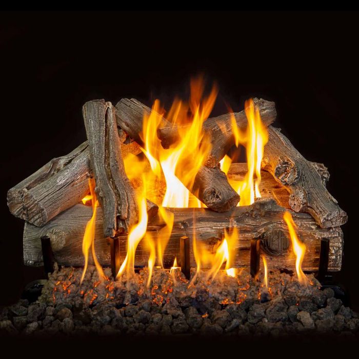 Load image into Gallery viewer, 30&quot; Western Driftwood 8-Piece Vented Gas Log Set - DRIFTWOOD30LOGS
