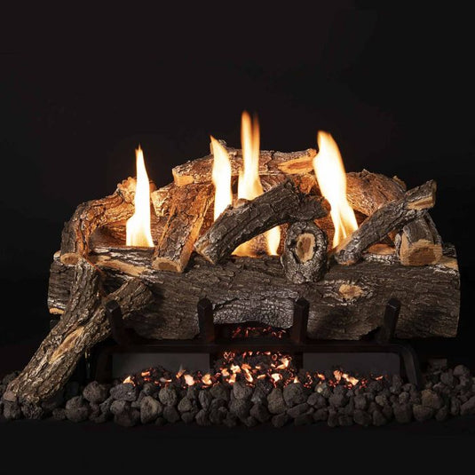 30" Weathered Oak 10-Piece Vent-Free Log Set - VFWO30