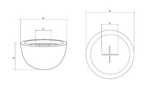 Load image into Gallery viewer, Prism Hardscapes Moderno 3 | Fire Bowl
