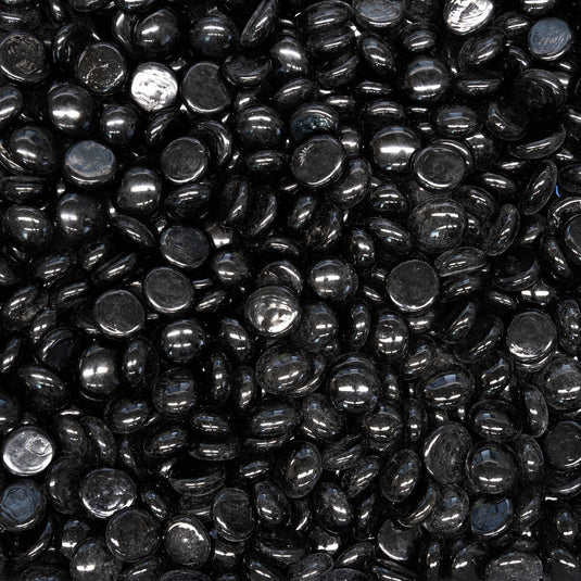 25lb Black Pebbles 3/4