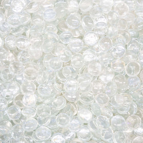 25lb Clear Pebbles 3/4