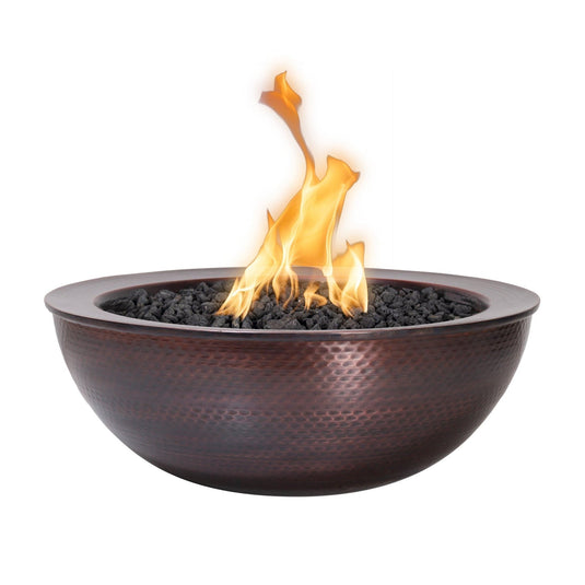 27" Round Sedona - Hammered Copper | Fire Bowls