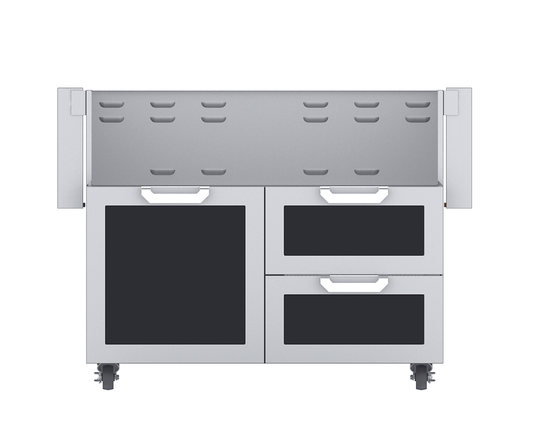 Hestan Double Drawer and Door Cart | Grill Cart