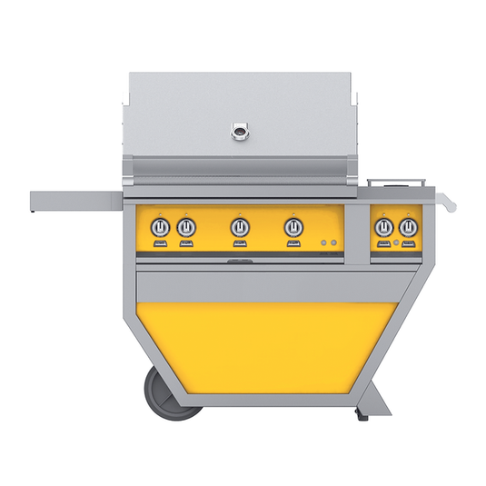 Hestan 36" 3 Sear, Rotisserie | Luxury Grill